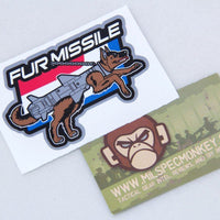 Supplies - Identification - Stickers - Mil-Spec Monkey Fur Missile Decal