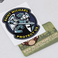 Supplies - Identification - Stickers - Mil-Spec Monkey Saint Michael Modern Decal Sticker