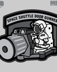 Supplies - Identification - Stickers - Mil-Spec Monkey Space Shuttle Doorgunner Decal Sticker