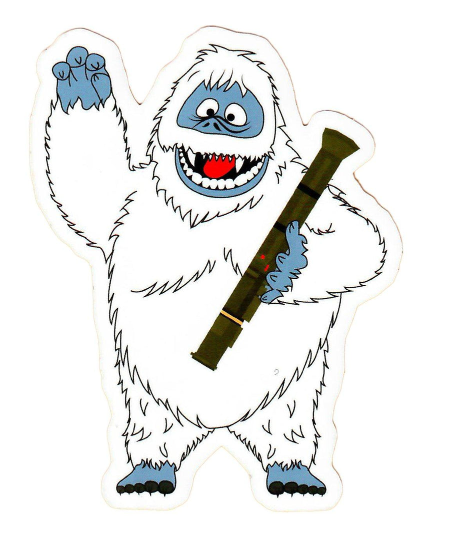 Supplies - Identification - Stickers - Tactical Outfitters Bumble The Abominable Snow Monster Sticker