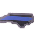 Supplies - Identification - Stickers - Violent Little State Thin Blue Line Sticker - North Carolina