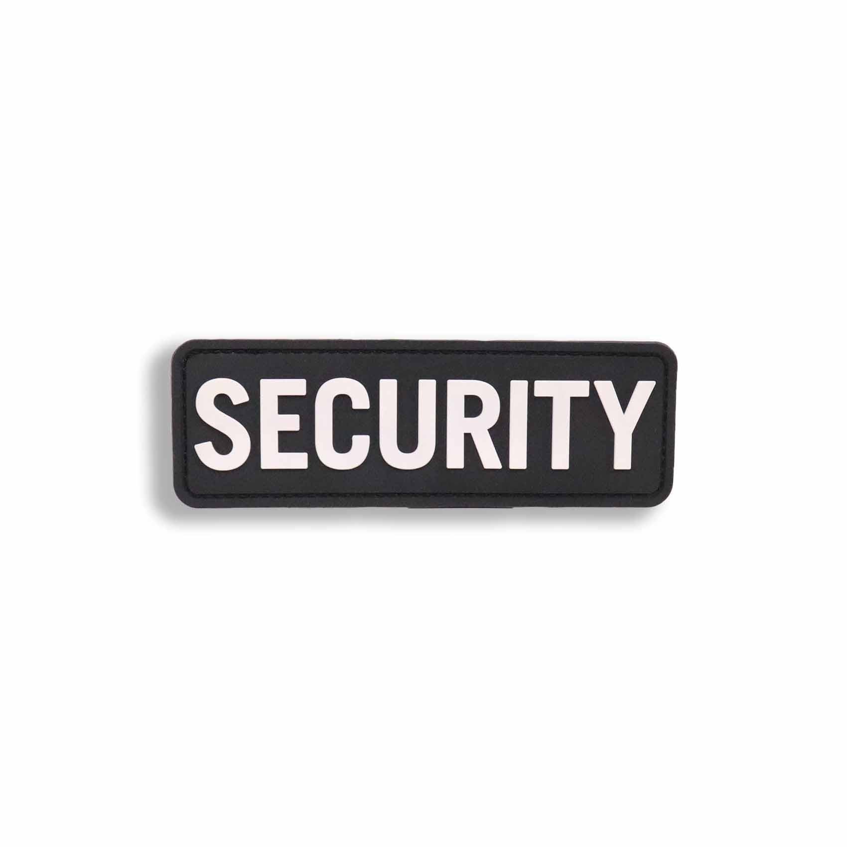 Supplies - Identification - Uniform Patches - Mil-Spec Monkey SECURITY Placard PVC Plate Carrier Patch