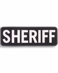 Supplies - Identification - Uniform Patches - Mil-Spec Monkey SHERIFF Placard 6x2" PVC Plate Carrier Patch