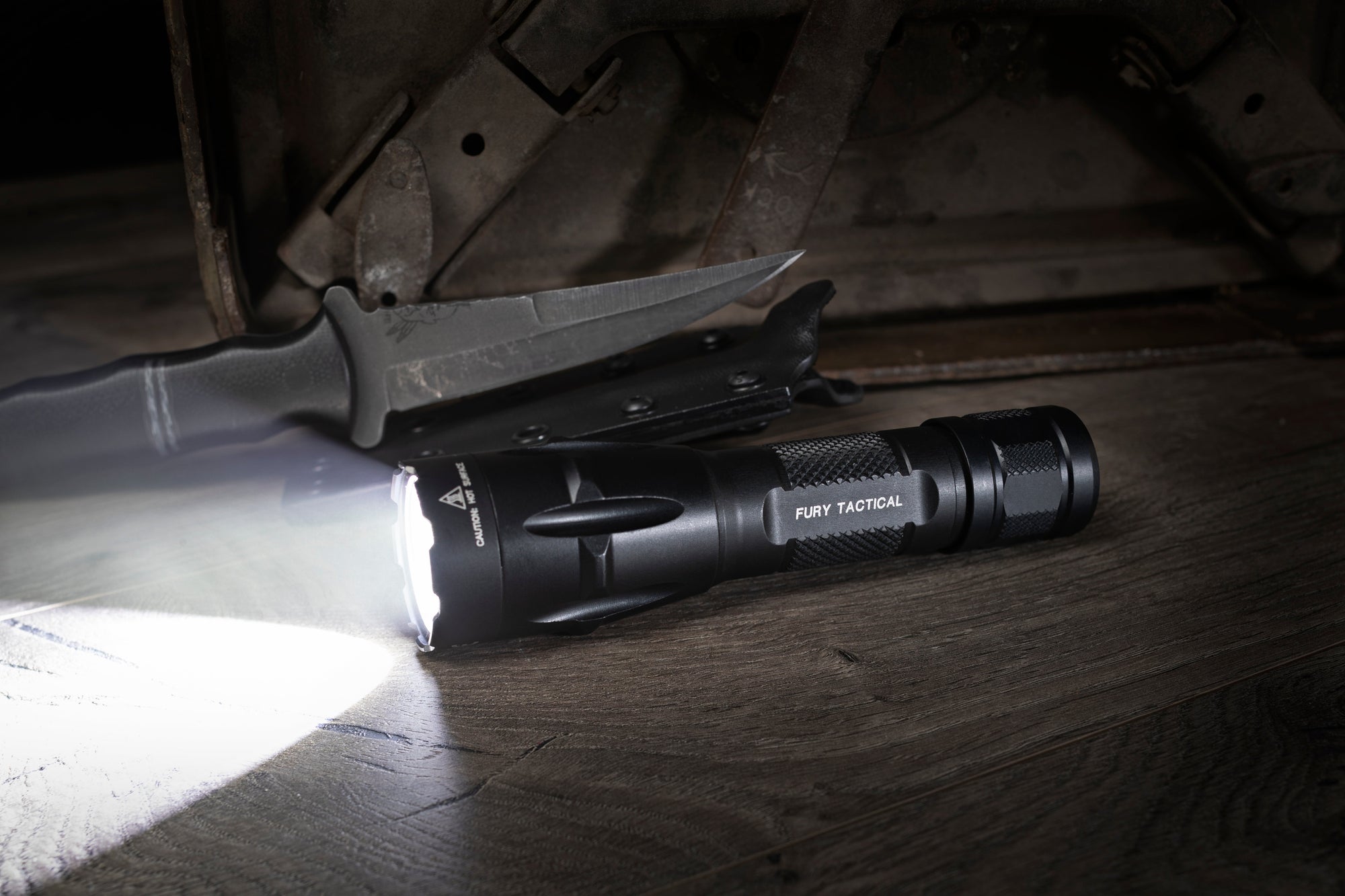 Supplies - Lights - Flashlights - Surefire Fury DFT Dual-Fuel Tactical LED Flashlight