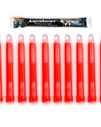 Supplies - Lights - Strobes & Markers - Cyalume 6" Tactical ChemLight - RED, 12 Hour (10 Pack)