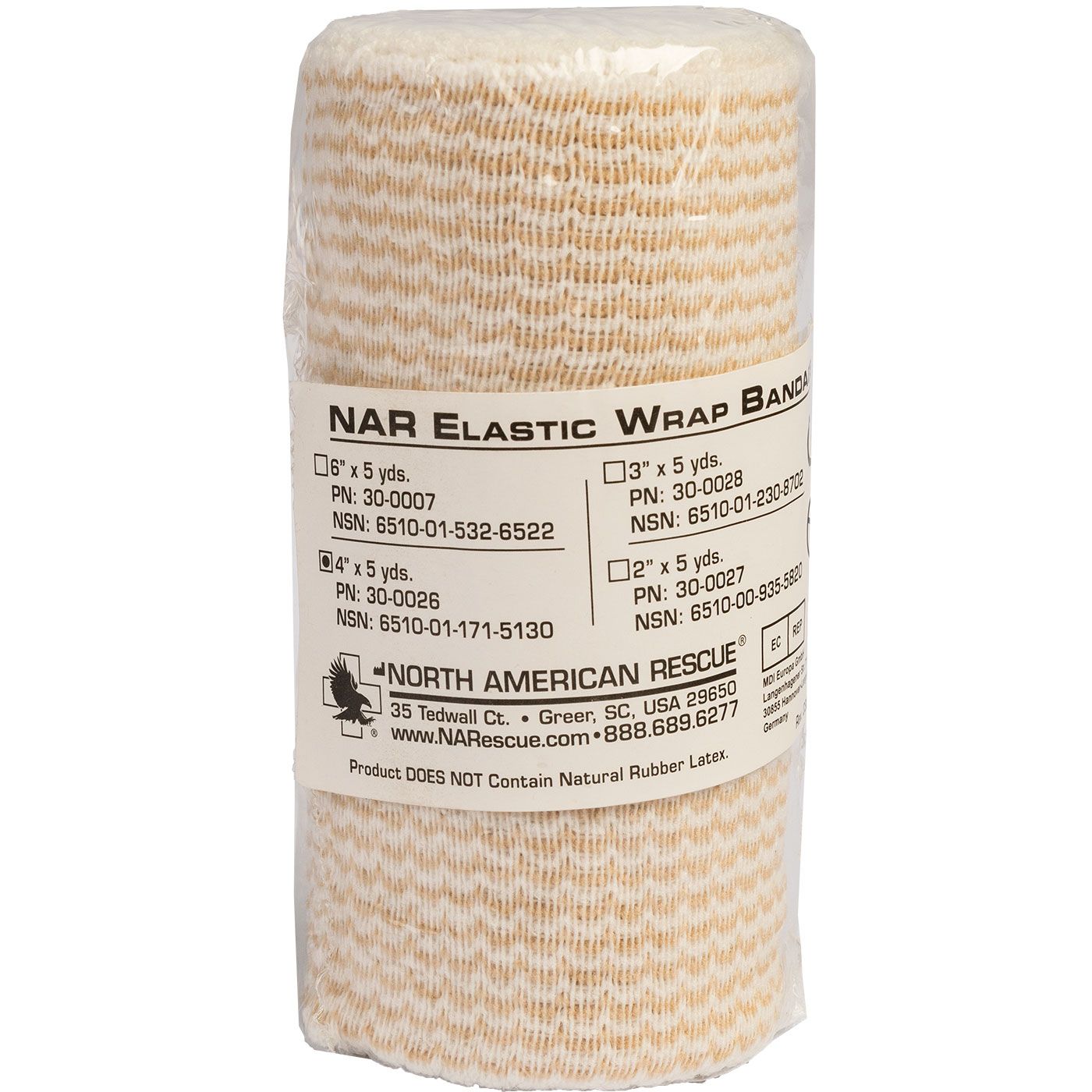 Supplies - Medical - Bandages - North American Rescue Elastic Wrap Bandage