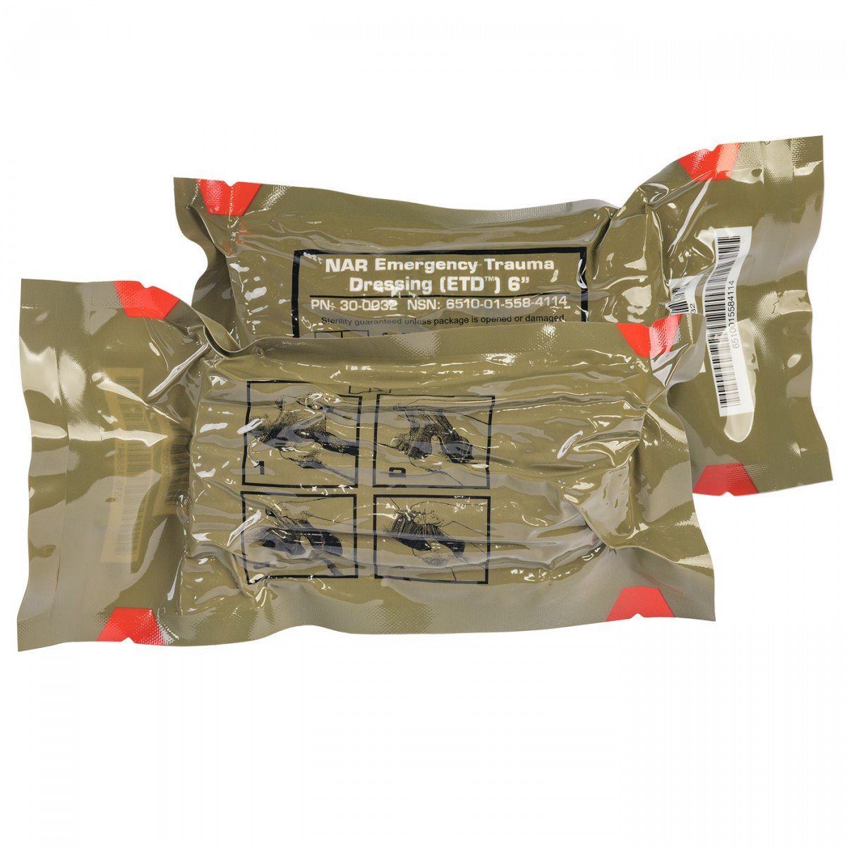 Supplies - Medical - Bandages - North American Rescue Emergency Trauma Dressing (ETD)