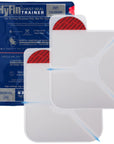 Supplies - Medical - Bandages - North American Rescue HyFin Vent Chest Seal Twin Pack - TRAINER