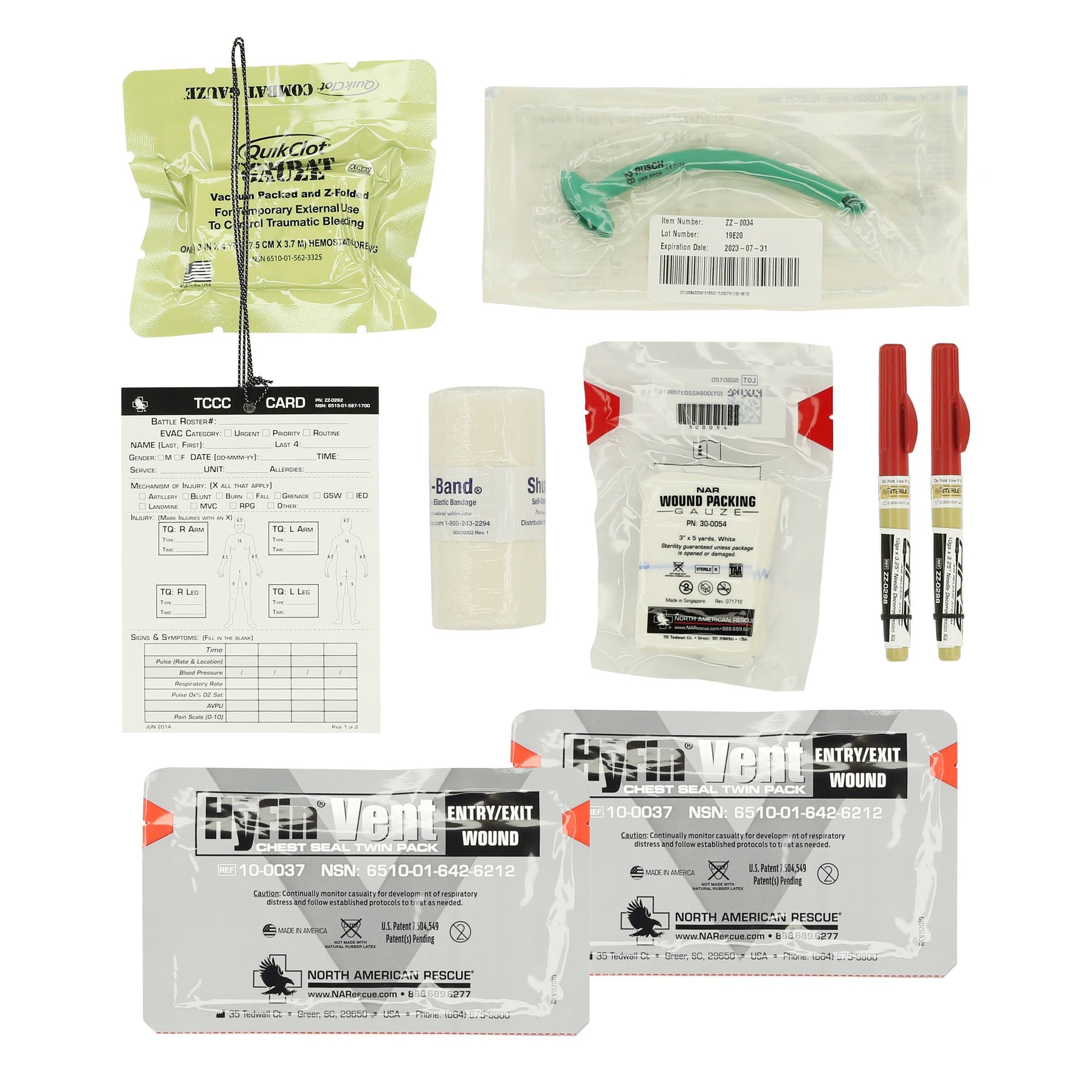 Supplies - Medical - First Aid Kits - Ferro Concepts Roll 1 Trauma Kit IFAK - MILITARY