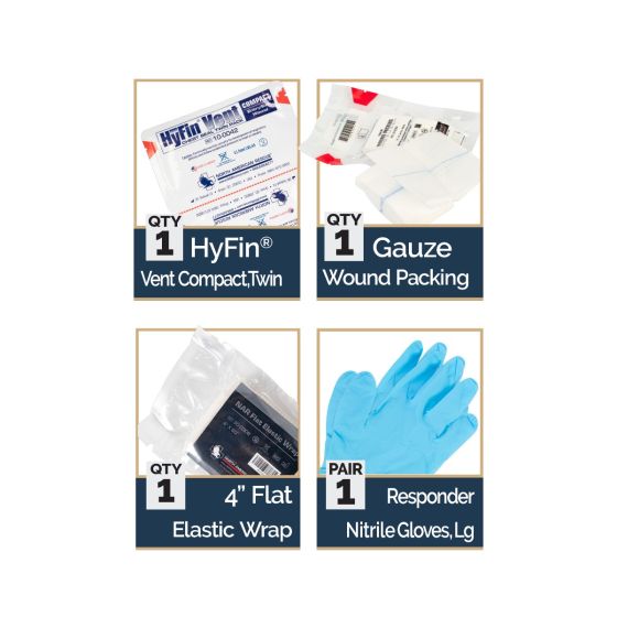 Supplies - Medical - First Aid Kits - North American Rescue Every Day Carry Wallet Kit