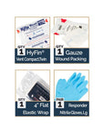 Supplies - Medical - First Aid Kits - North American Rescue Every Day Carry Wallet Kit