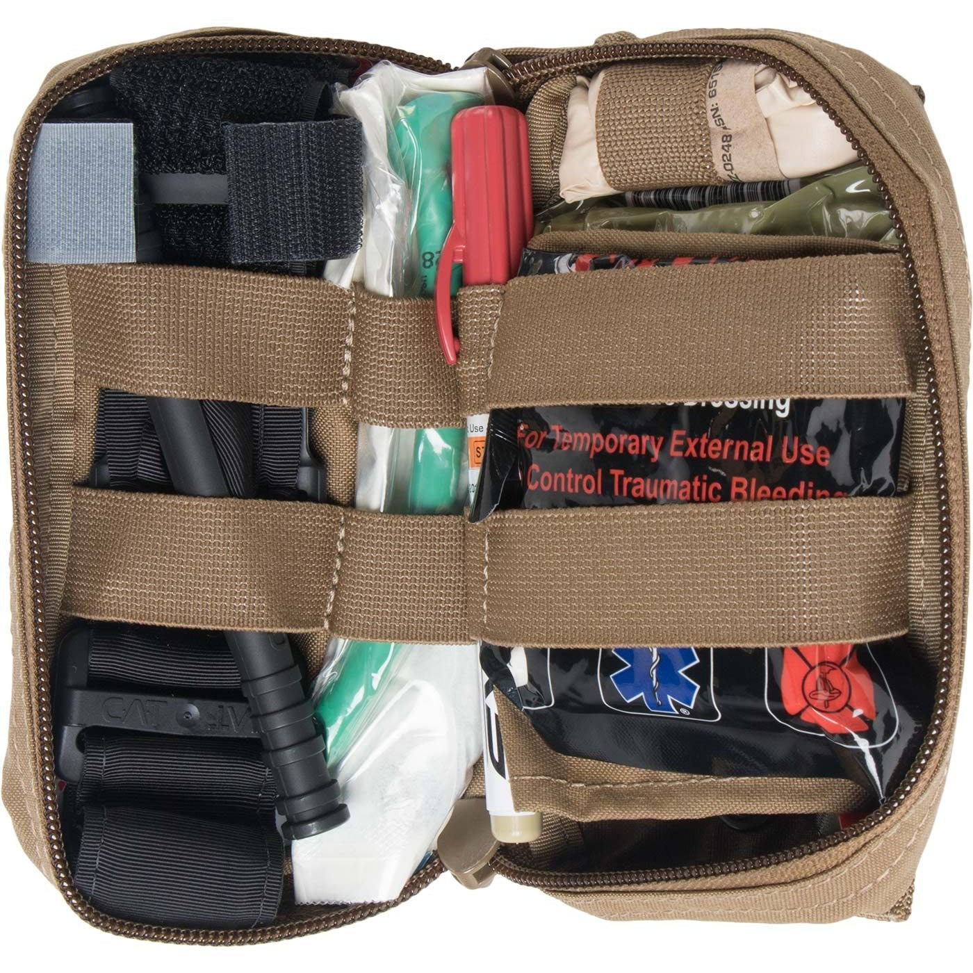 Supplies - Medical - First Aid Kits - North American Rescue M-FAK Mini First Aid Kit - Advanced