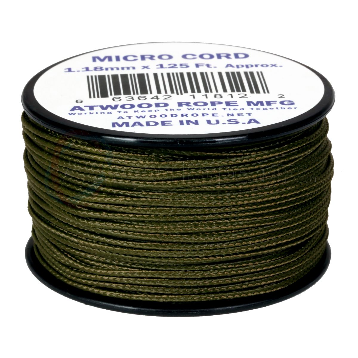 Supplies - Outdoor - Rope - Atwood Rope Micro Cord 1.18mm Braided Cord