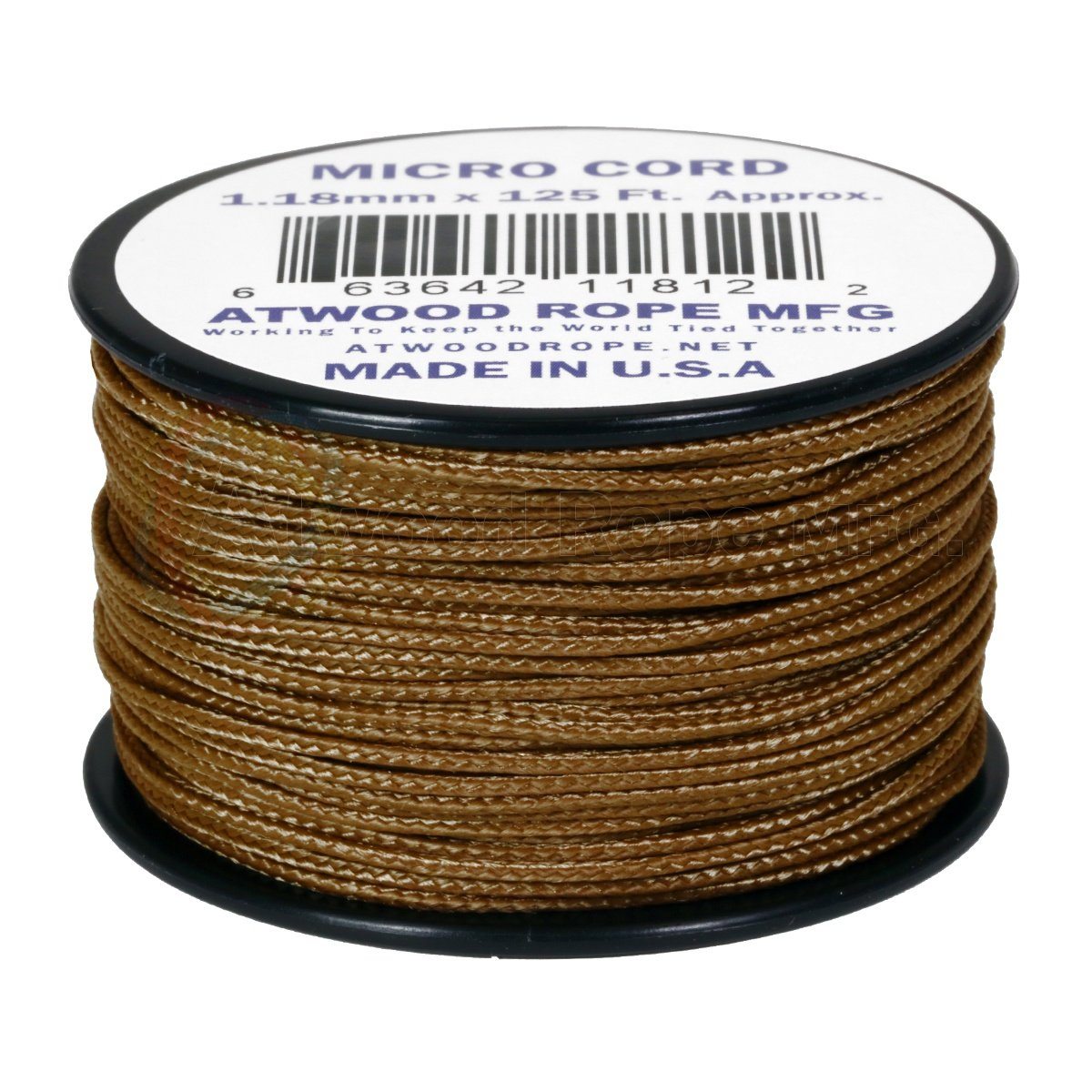 Supplies - Outdoor - Rope - Atwood Rope Micro Cord 1.18mm Braided Cord