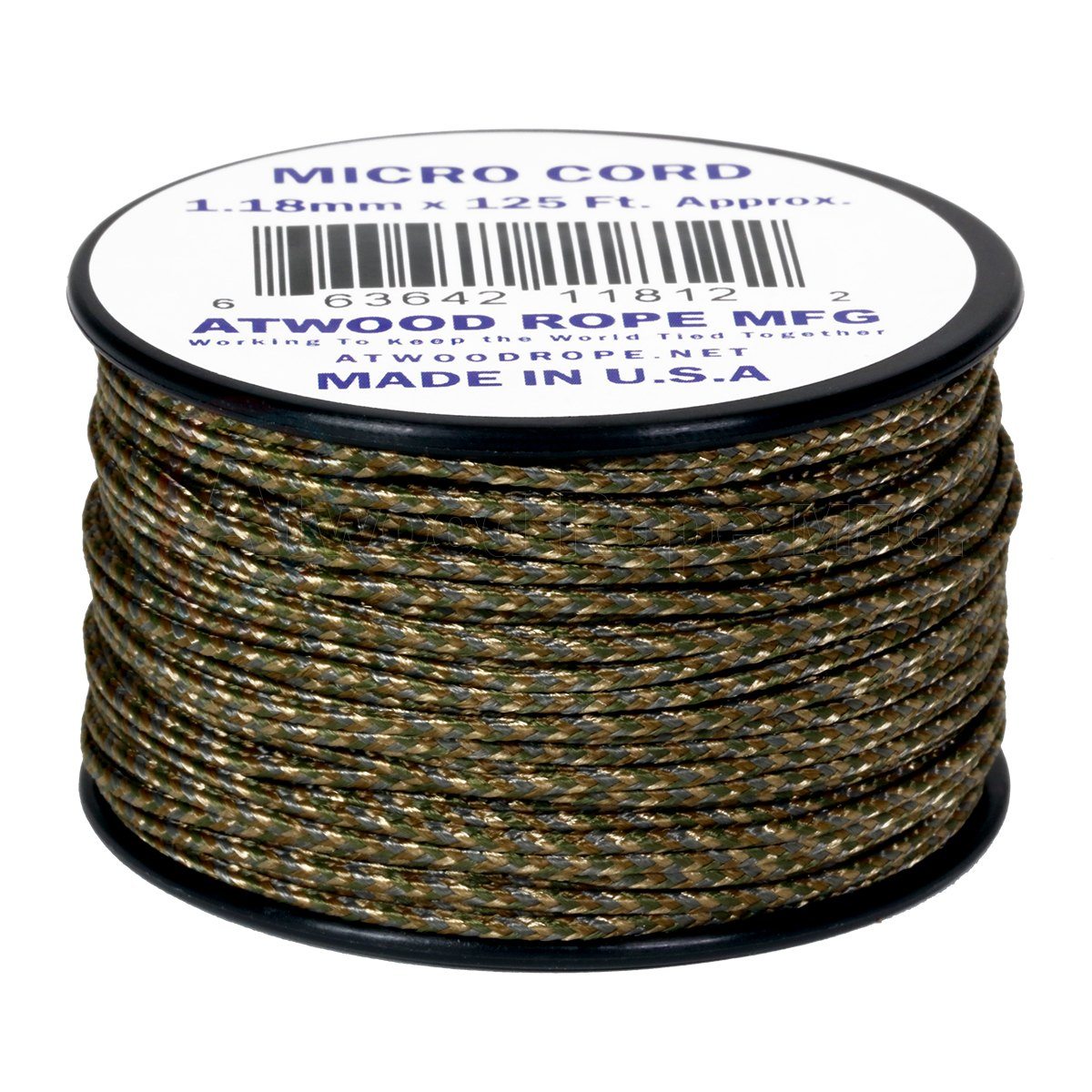 Supplies - Outdoor - Rope - Atwood Rope Micro Cord 1.18mm Braided Cord